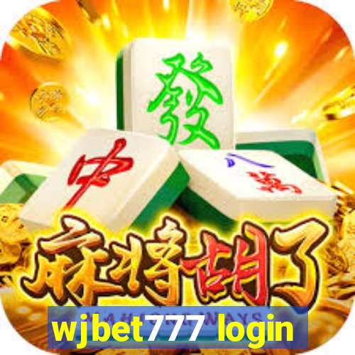 wjbet777 login